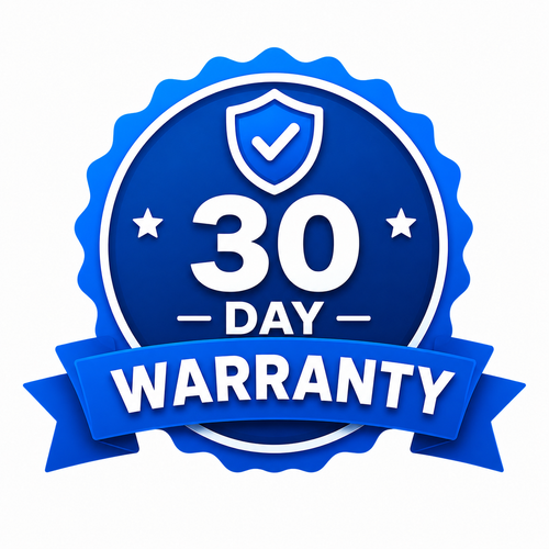 30 Day Warranty